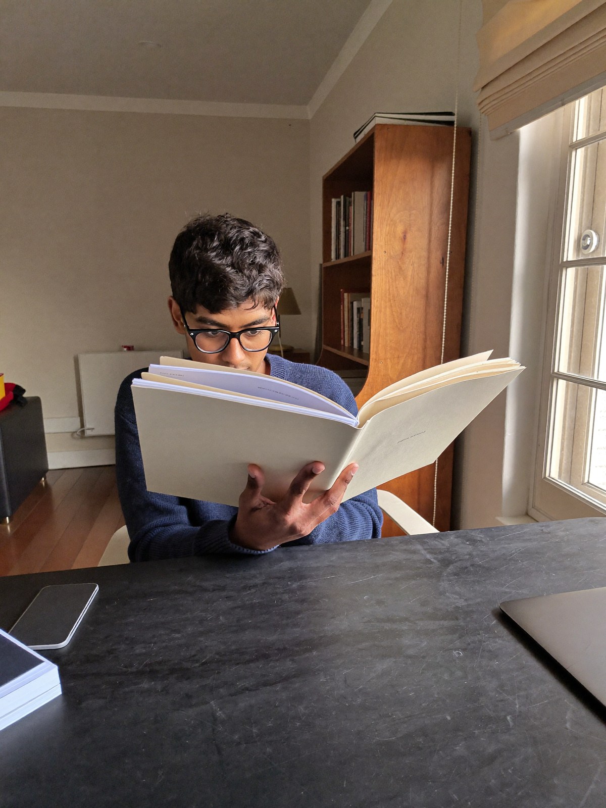 Graduate student organizing scholarship and tax records